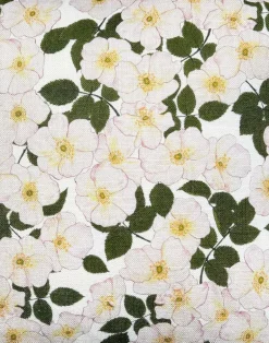 Field Rosa Fabric, Natural