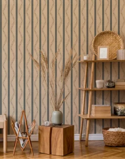 Fine Flower Stripe MAC128