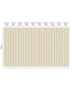 Fine Flower Stripe MAC127