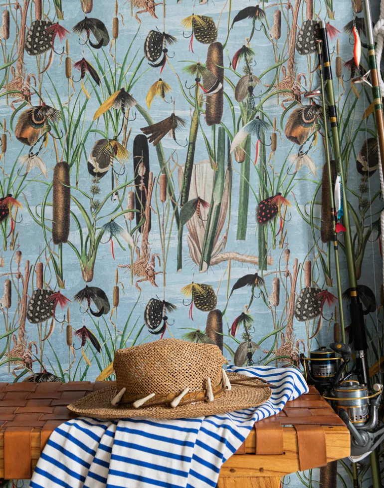 Fishing Flies, Aquamarine