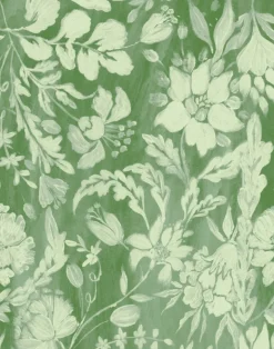 Flowery Ornament, Bud Green