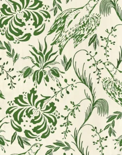 Folk Embroidery, Fern Green