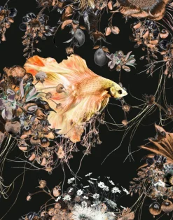 Forgotten Lagoon, Salmon & Charcoal