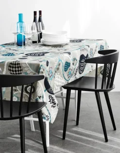 Fruit Garden Cotton Fabric, Grey