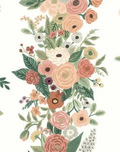 Garden Party Trellis. Burgundy Muti RP7312