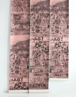 Graffiti Wall in Moscow, Pink