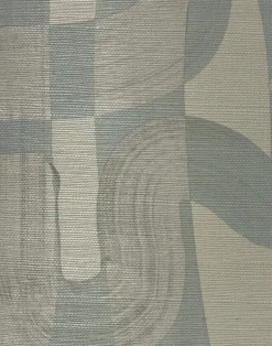 Grasscloth Down the Rabbit Hole, Opal