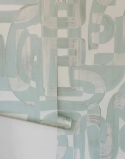 Grasscloth Down the Rabbit Hole, Opal