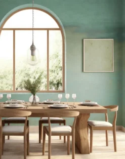 Grasscloth Horizon, Mist