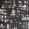 Grasscloth Monoprint, Charcoal