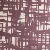 Grasscloth Monoprint, Raisin
