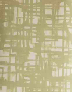 Grasscloth Monoprint, Split Pea