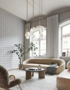 Grid - Large Thin, Line: Black | Background: White