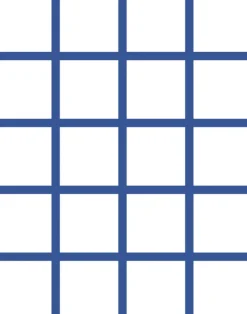 Grid - Small Bold, Line: Blue | Background: White