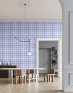 Grid - Small Bold, Line: Blue | Background: White