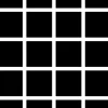 Grid - Small Bold, Line: White | Background: Black