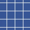 Grid - Small Thin, Line: White | Background: Blue