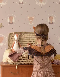 Hearts, Dusty Warm Lilac 148-02