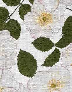 Hedgerow Rosa Fabric, Natural