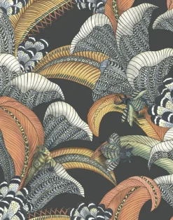 Hoopoe Leaves, Charcoal 119-1005