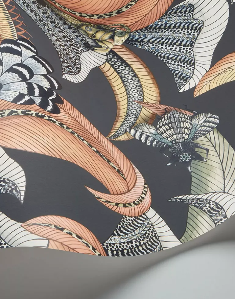 Hoopoe Leaves, Charcoal 119-1005