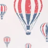 Hot Air Balloons, Red White Blue