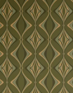 Hourglass, Forest Gold on Green