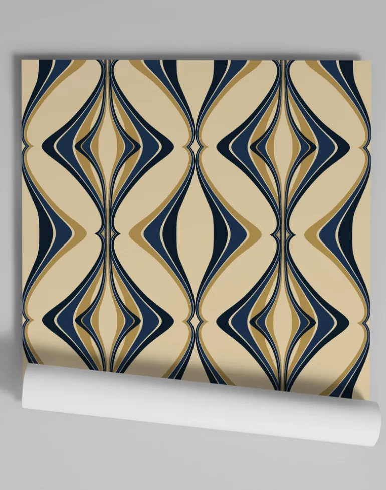 Hourglass, Sandy Teal Gold