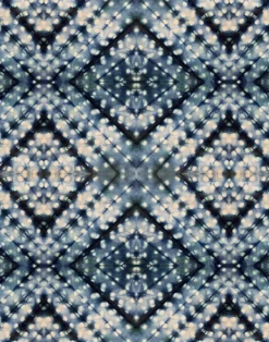 Indigo Itajime Cross