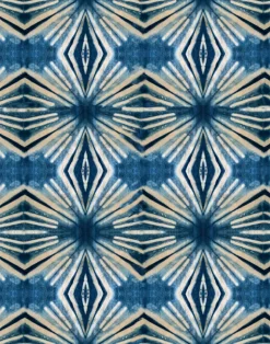 Indigo Itajime Diamond