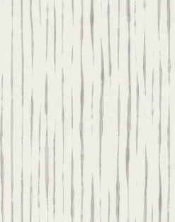 Inky Stripe, Taupe Premium Matte