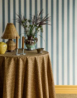 Jagged Stripe, Turquoise