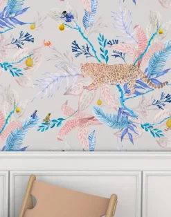 Jaguar, Coral & Blue