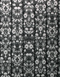 JOB-06 Withered Flowers Black Wallpaper by Studio Job