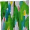 Julie Kay Hand Painted Watercolor Pillow Cover, Florida Greens