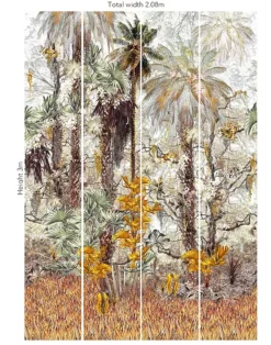 Jungle Mural, Gold