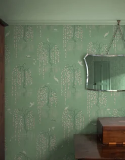 Kyoto Blossom, Willow Green