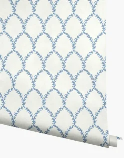 Laurel, Blue & White RI5180