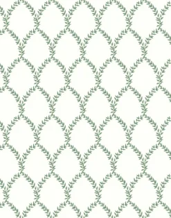 Laurel, Green & White RI5178