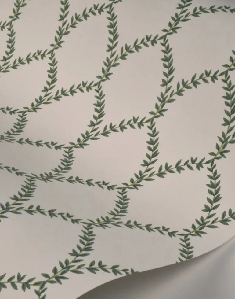 Laurel, Green & White RI5178