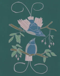 Legless Birds of Paradise, Emerald Green