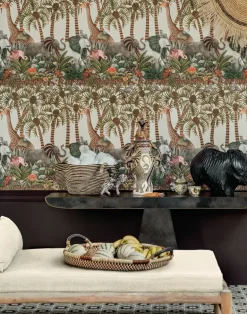 Letaba March, Spring Green & Ginger on Green 119/11046