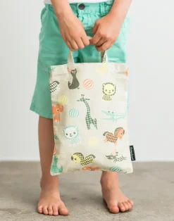 Little Friends Cotton Fabric, Sand