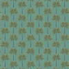 Little Palma Velvet Fabric, Bay