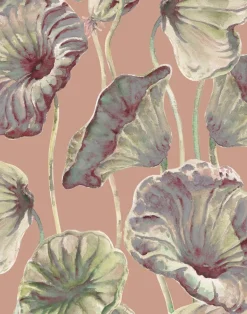 Lotus Leaf, Blushing Terra Full Scale