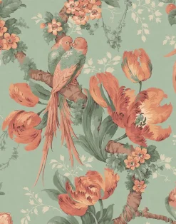 Love Birds, Eggshell Green