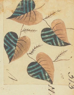 Love Leaves, Prussian Blue