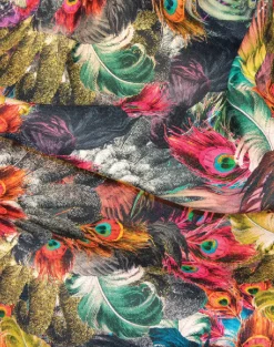 Madame De La Soir Fabric, Amethyst