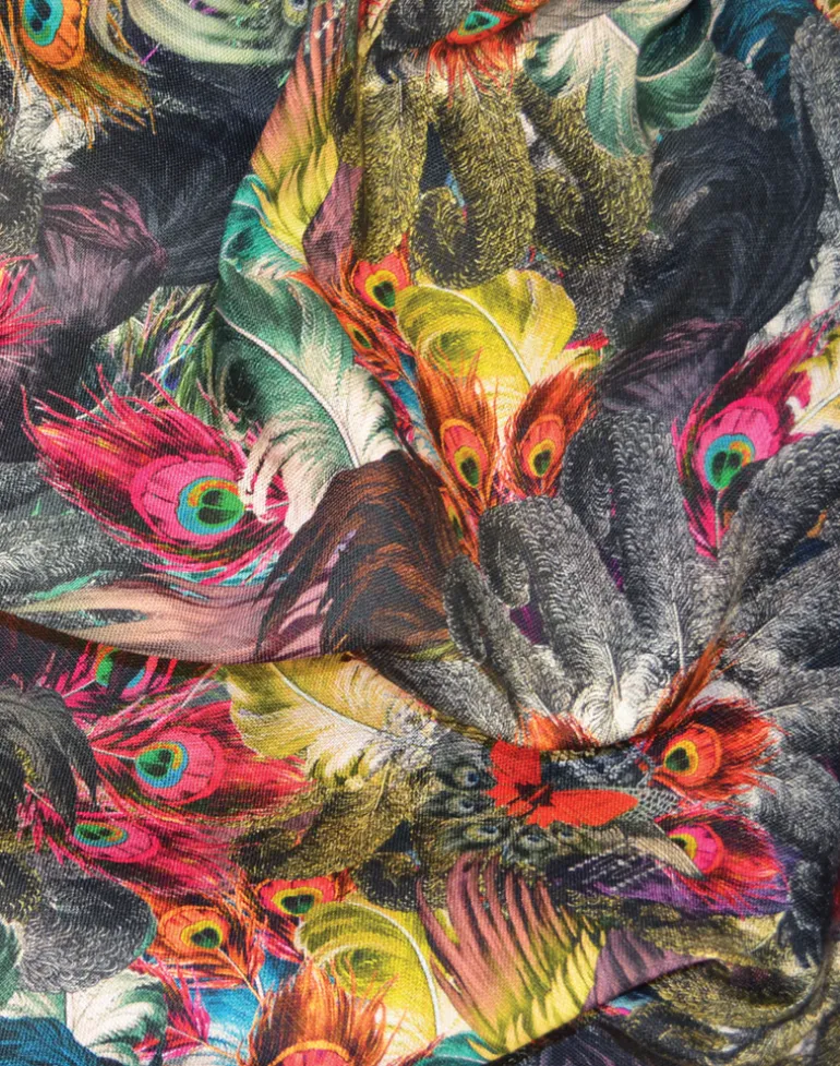 Madame De La Soir Fabric, Amethyst