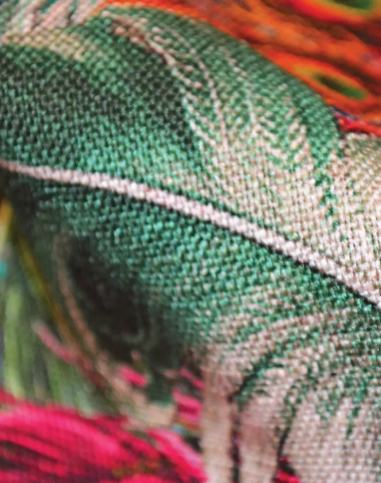 Madame De La Soir Fabric, Amethyst